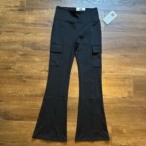 Black Flared Leggings